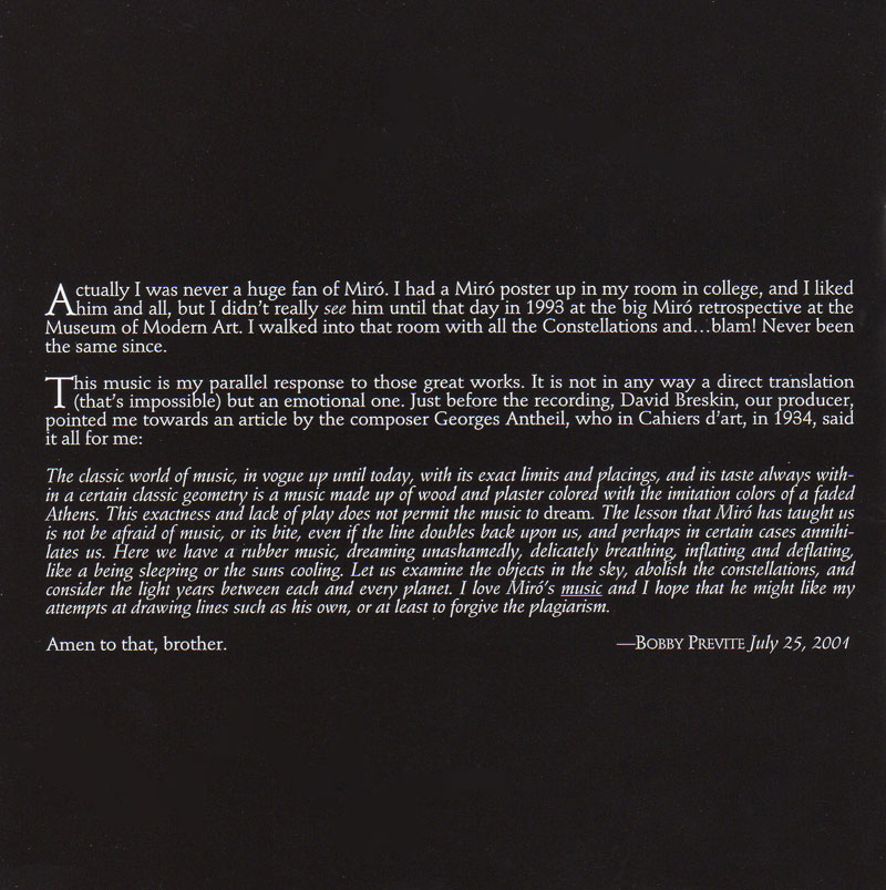 The 23 Constellations of Joan Miro